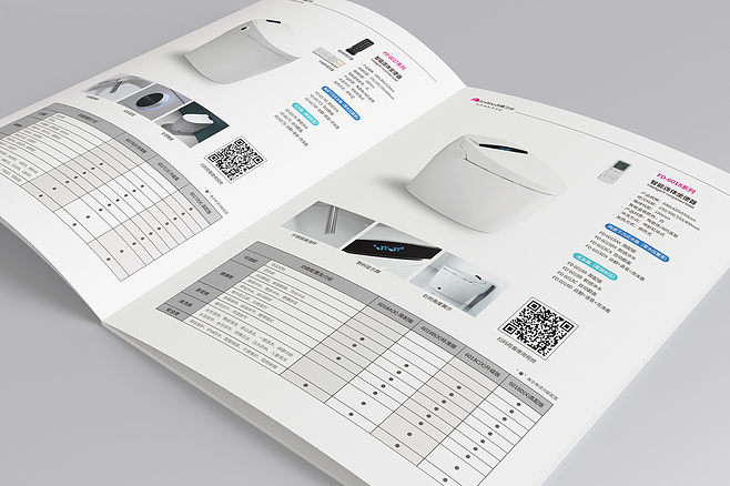 智享生活，凈享舒適——智能衛(wèi)浴畫冊(cè)平面設(shè)計(jì)全解析